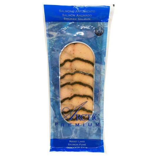 Salmon - Smoked Gravad Sliced - Prepacked (200g) Arctic Blue Premium