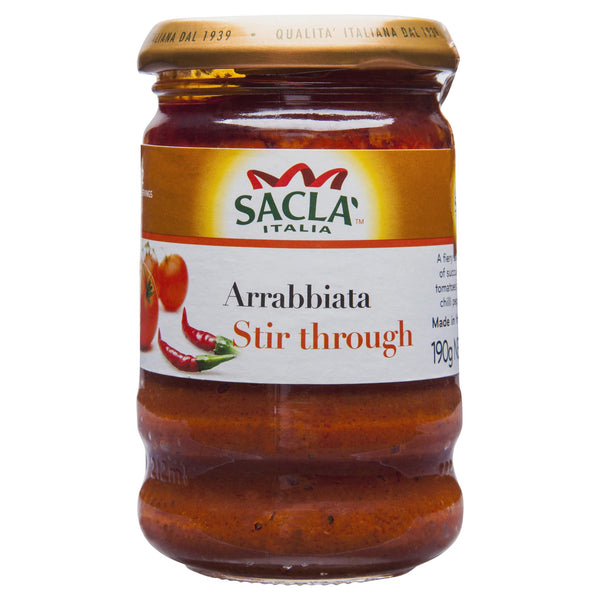 Sacla Sauce Sauce Arrabiatta 190g , Grocery-Condiments - HFM, Harris Farm Markets
 - 1