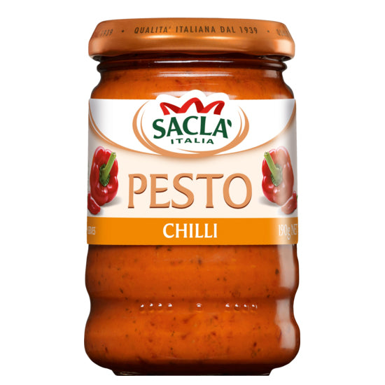 Sacla Chilli Pesto | Harris Farm Online