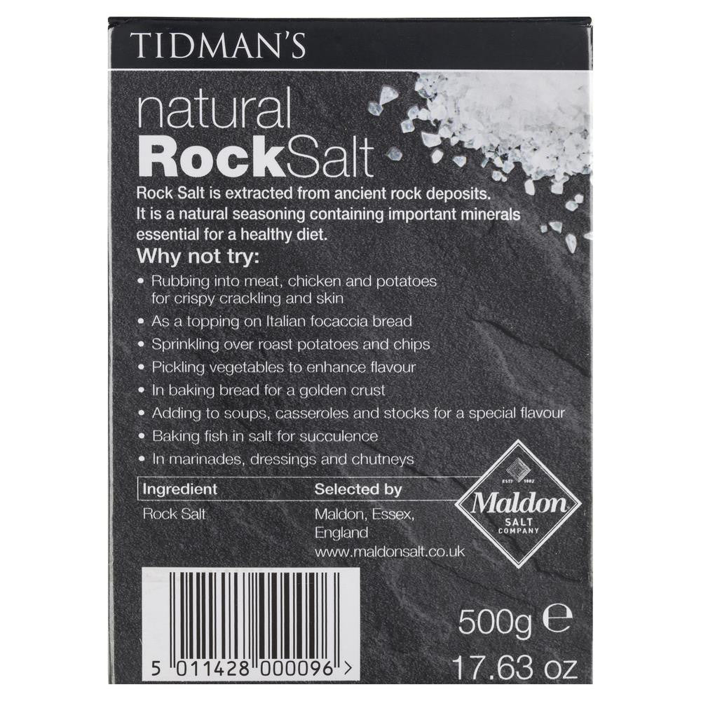 Tidmans Natural Rocksalt 500g , Grocery-Condiments - HFM, Harris Farm Markets
 - 2