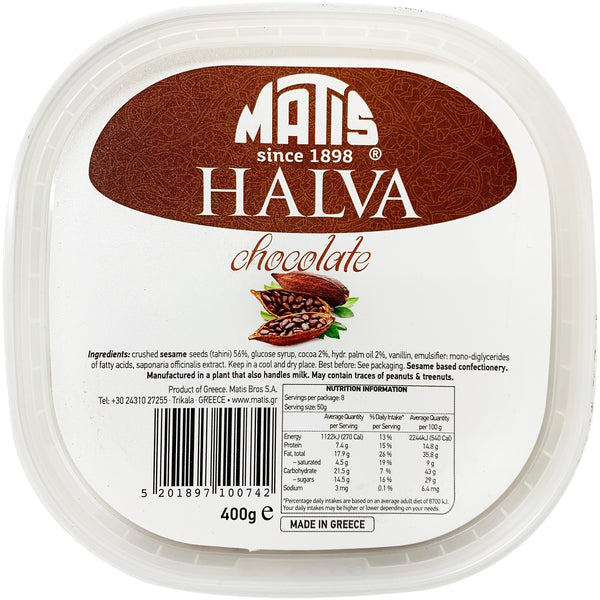 Matis - Halva - Chocolate | Harris Farm Online