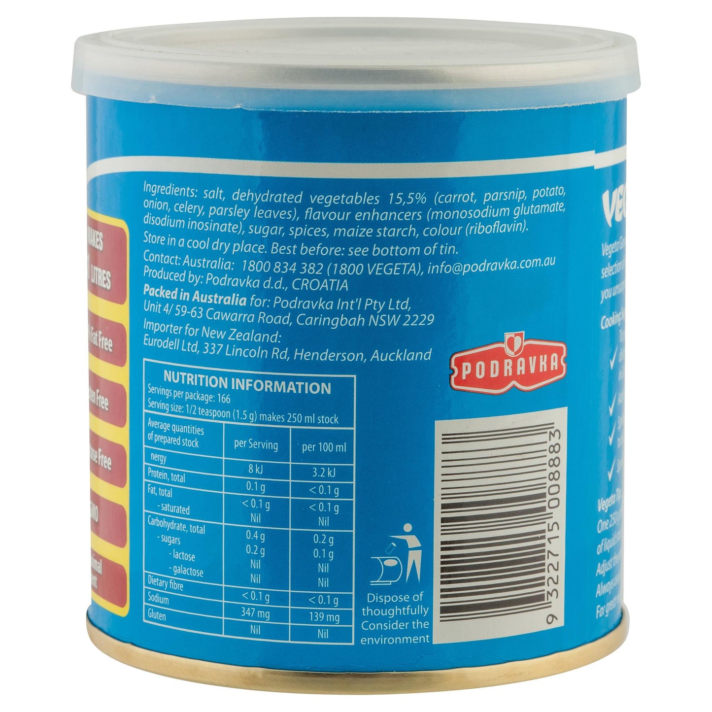 Vegeta Gourmet Stock 250g , Grocery-Cooking - HFM, Harris Farm Markets
 - 2