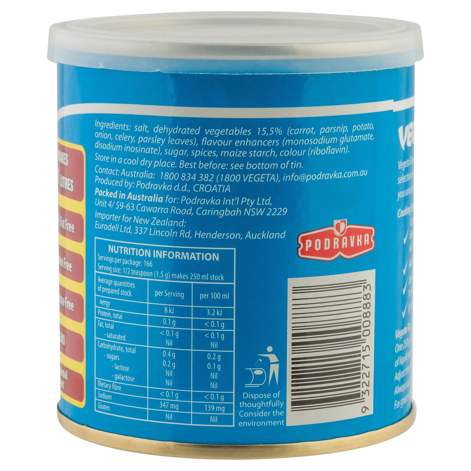 Vegeta Gourmet Stock 250g , Grocery-Cooking - HFM, Harris Farm Markets
 - 2