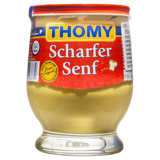 Thomy Mustard Hot 265g , Grocery-Condiments - HFM, Harris Farm Markets
 - 1