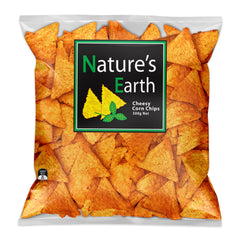 Nature's Earth Cheesey Corn Chips 500g | Harris Farm Online