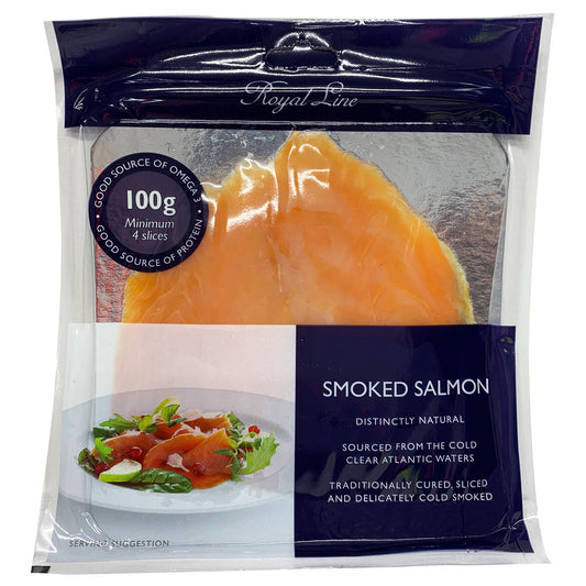 Salmon - Smoked Prepacked (100g) Royal Line
