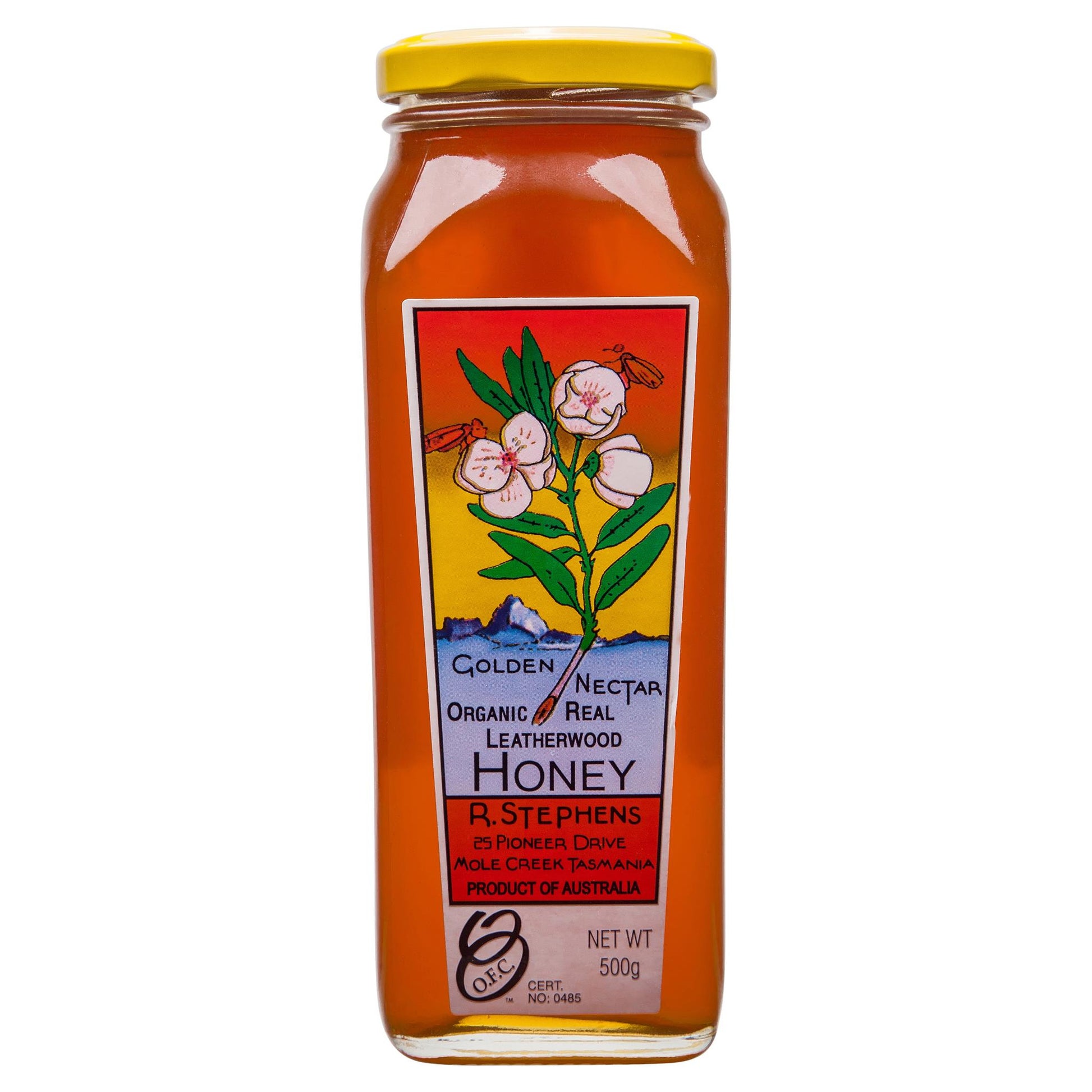Stephen Leatherwood Honey 500g , Grocery-Spreads - HFM, Harris Farm Markets
 - 1