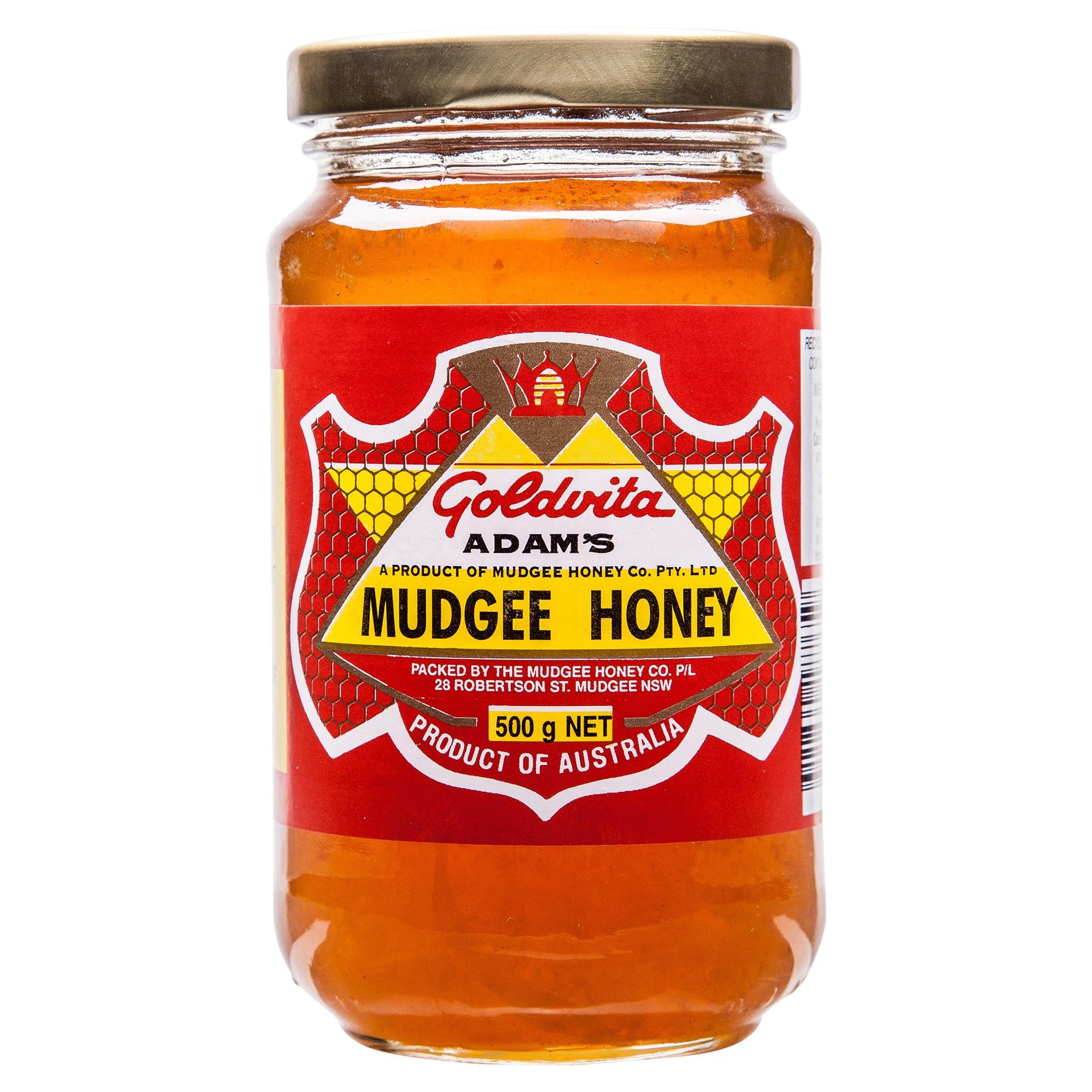 Goldvita Adams Mudgee Honey 500g , Grocery-Condiments - HFM, Harris Farm Markets
