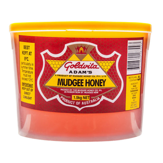 Goldvita Adams Mudgee Honey 1.5kg , Grocery-Condiments - HFM, Harris Farm Markets
