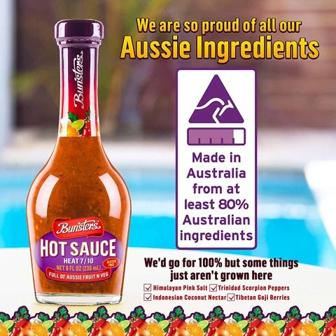 Bunsters Hot Sauce  | Harris Farm Online