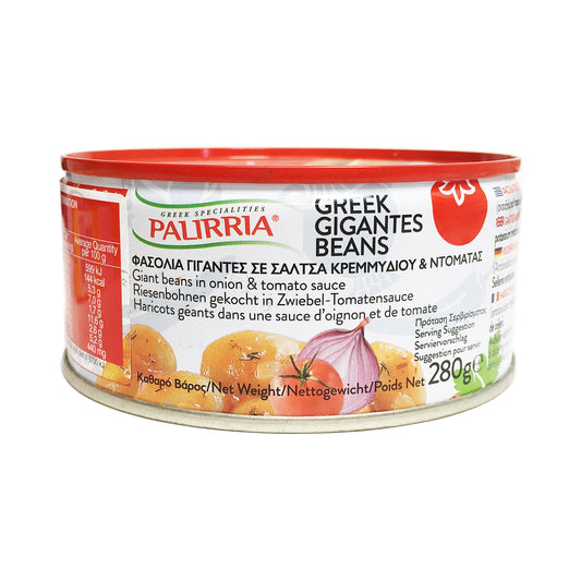 Palirria Greek Gigantes Beans Giant Beans in Onion and Tomato Sauce 280g