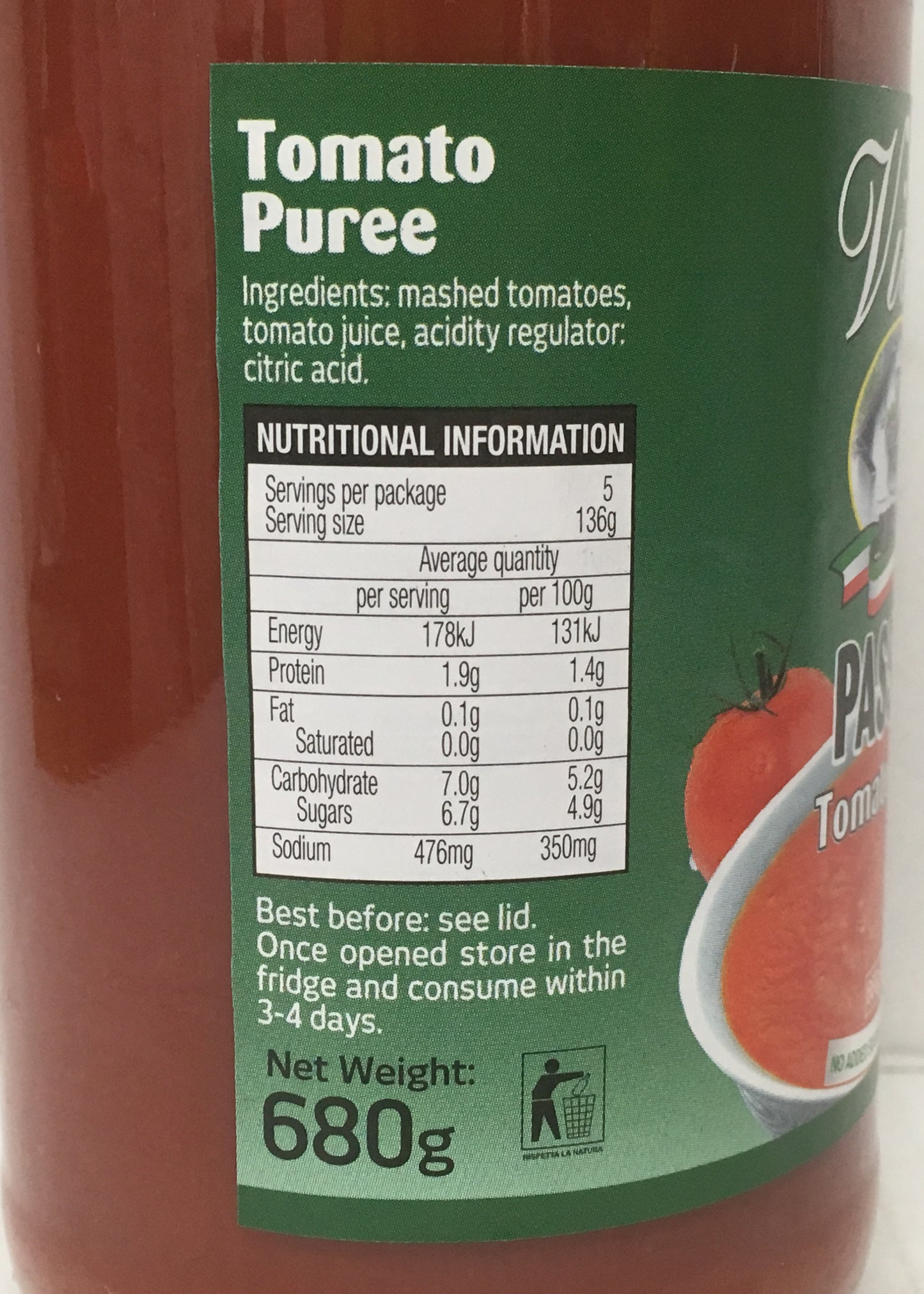 Villa - Passata Sauce (680g)