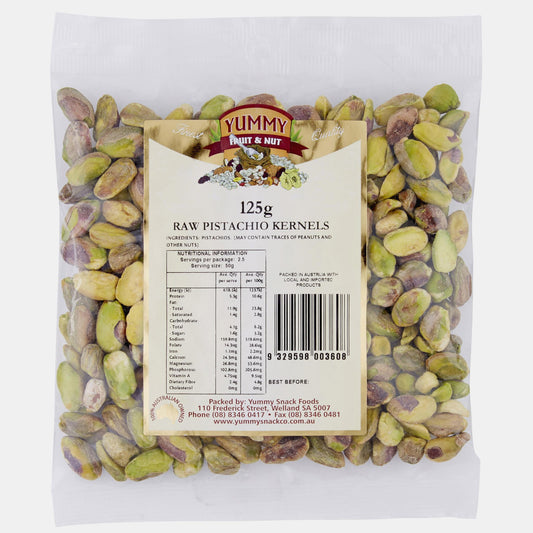 Yummy Pistachio Kernels Raw 125g , Grocery-Nuts - HFM, Harris Farm Markets
