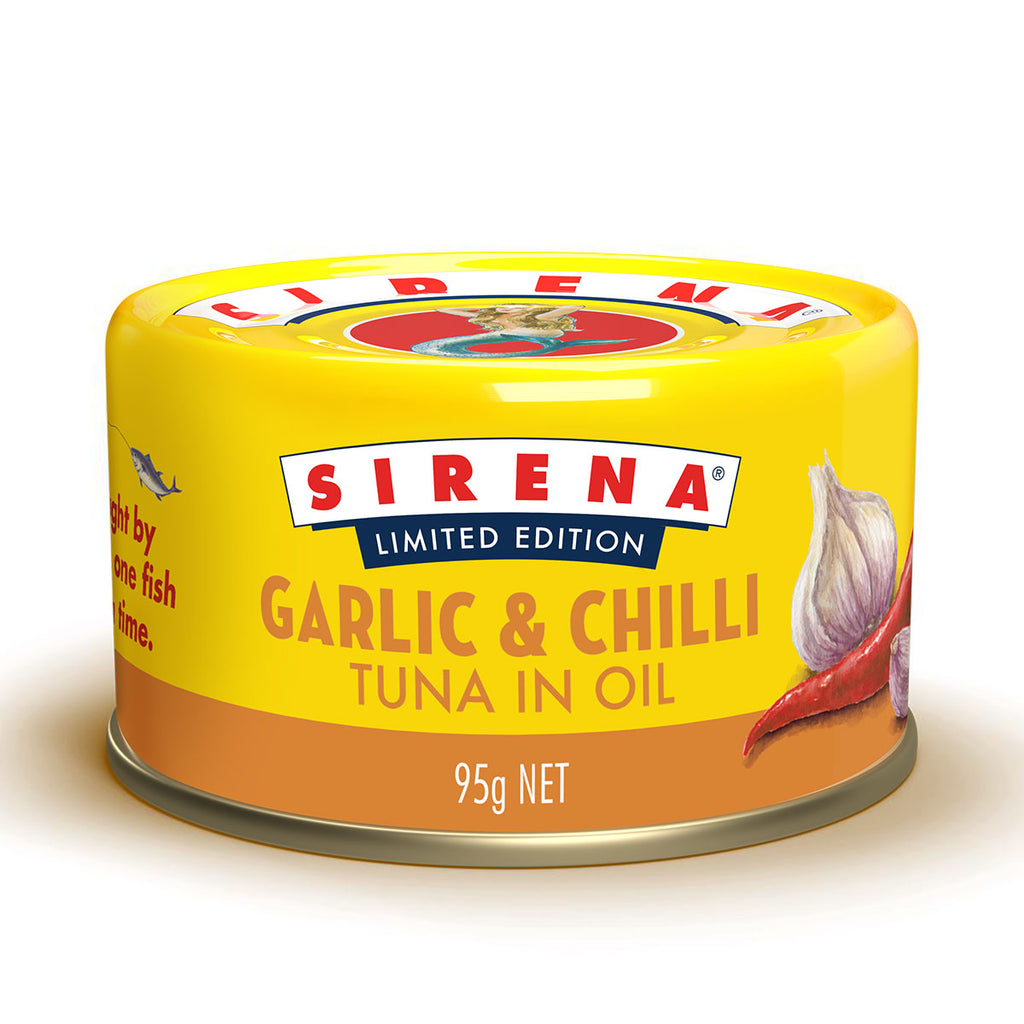Sirena Tuna Garlic and Chilli in Oil 95g Harris Farm Markets