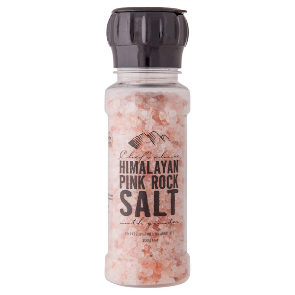 Chef's Choice Himalayan Pink Rock Salt Grinder | Harris Farm Online