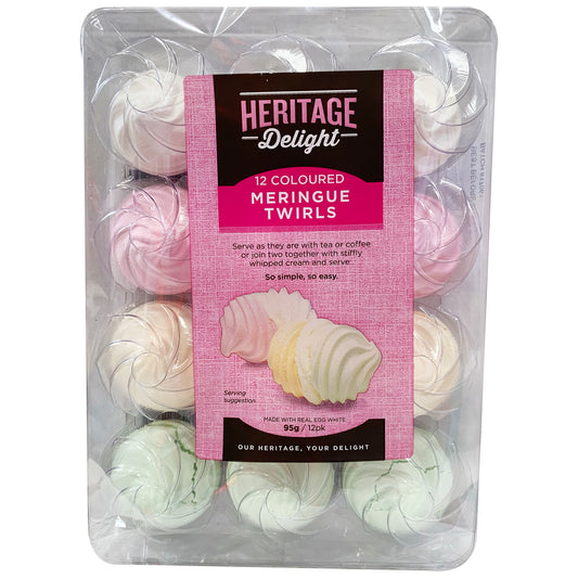 Heritage Delight Meringue Twirls | Harris Farm Online