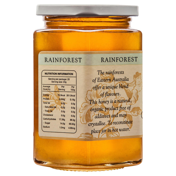 Glenugie Rainforest Honey 400g , Grocery-Spreads - HFM, Harris Farm Markets
 - 2