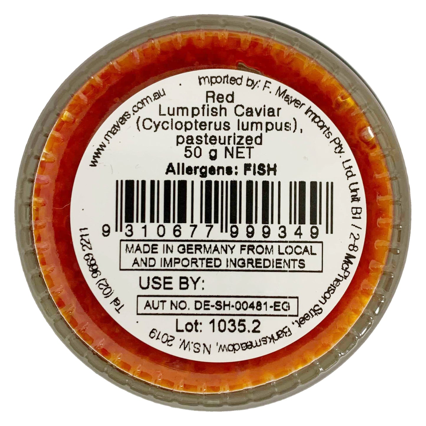 Dansti Red Lumpfish Caviar | Harris Farm Online