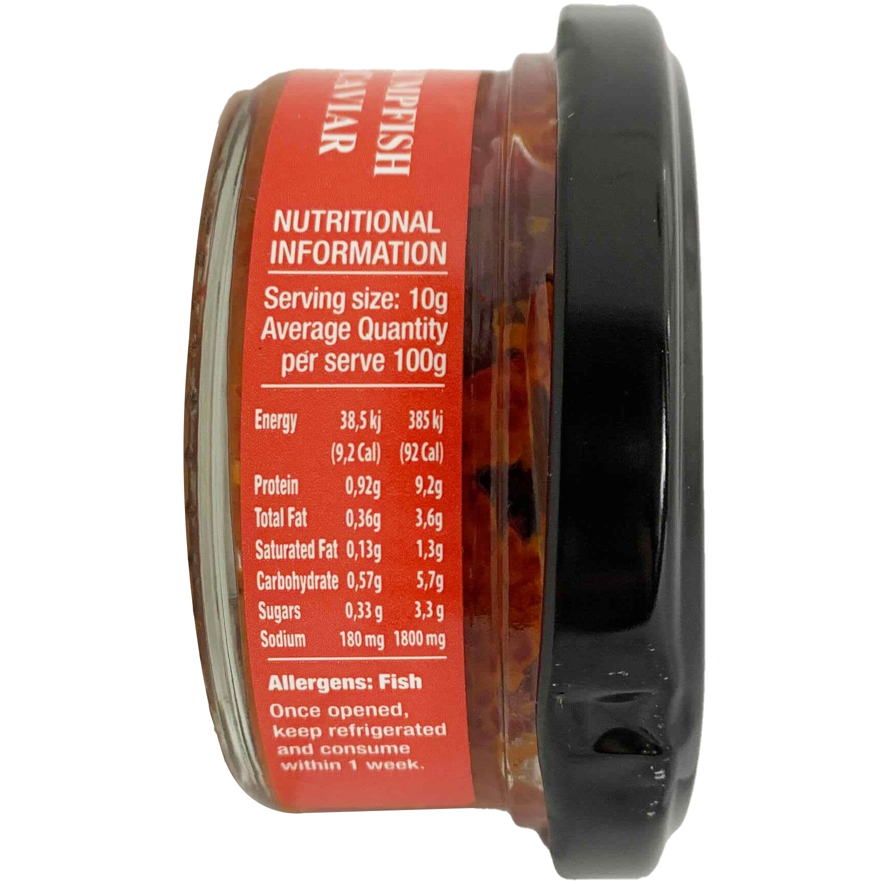 Dansti Red Lumpfish Caviar | Harris Farm Online
