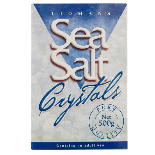 Tidman Sea Salt Crystals 500g , Grocery-Cooking - HFM, Harris Farm Markets
 - 1