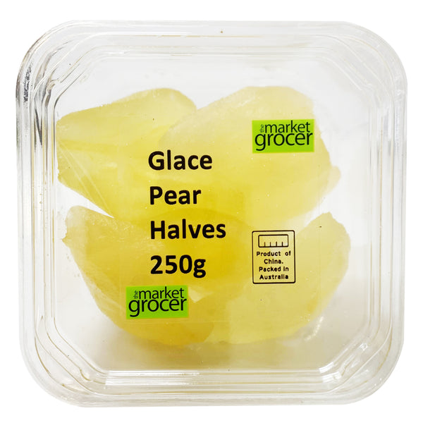 The Market Grocer Glace Pear Halves | Harris Farm Online