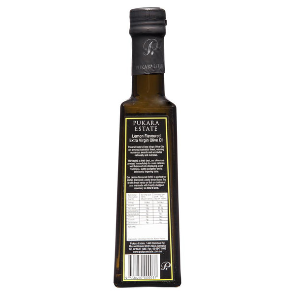 Pukara Lemon Extra Virgin Olive Oil 250ml , Grocery-Condiments - HFM, Harris Farm Markets
 - 2