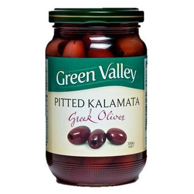 Green Valley Kalamata Olives Pitted 350g
