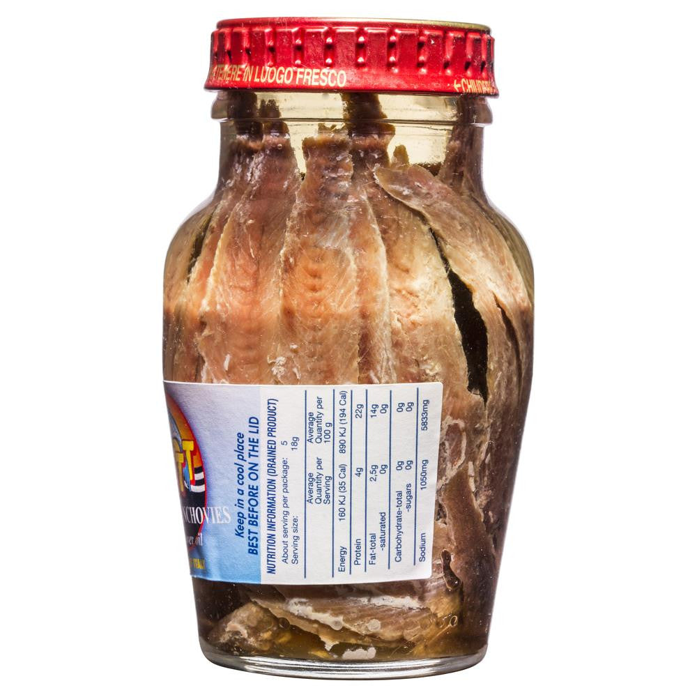 Flott Fillets Anchovies Sunflower Oil 160g , Grocery-Antipasti - HFM, Harris Farm Markets
 - 2
