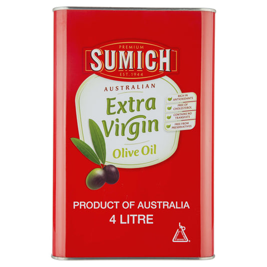 Sumich Extra Virgin Olive Oil 4l , Grocery-Oils - HFM, Harris Farm Markets
 - 1
