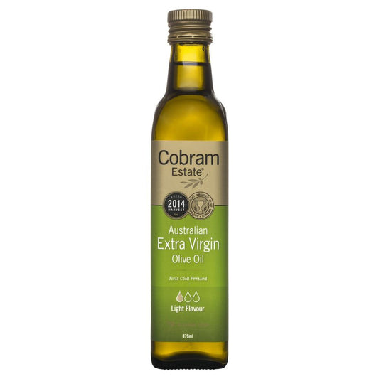 Cobram Estate Extra Virgin Olive Oil Light 375ml , Grocery-Oils - HFM, Harris Farm Markets
 - 1