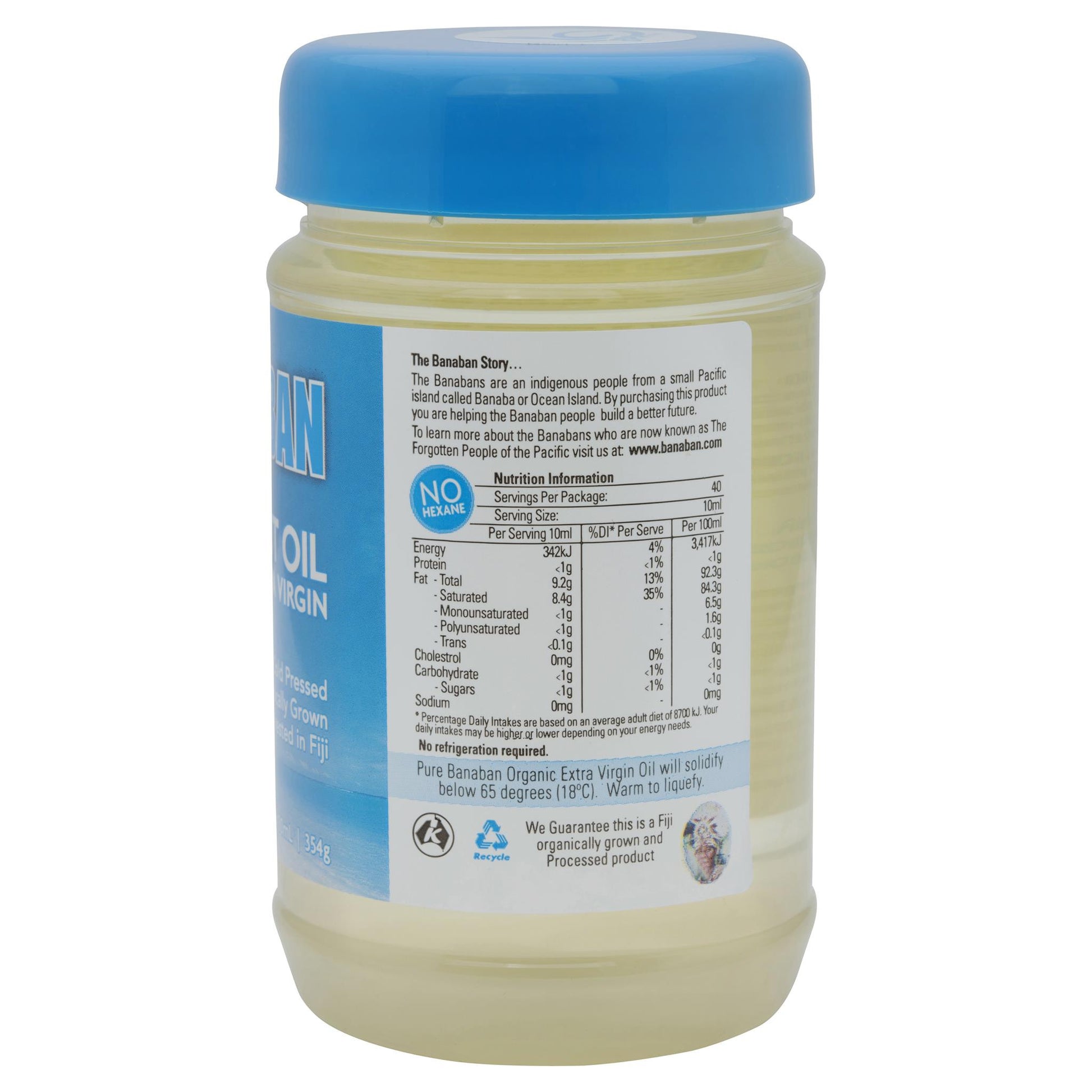 Banaban Coconut Oil Extra Virgin 400ml , Grocery-Oils - HFM, Harris Farm Markets
 - 2