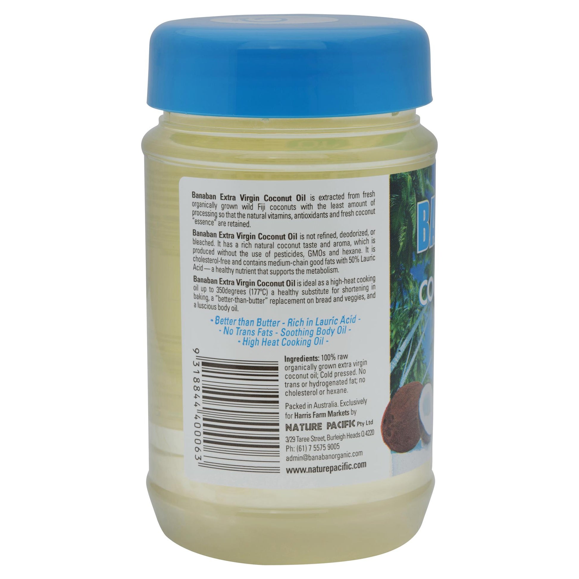 Banaban Coconut Oil Extra Virgin 400ml , Grocery-Oils - HFM, Harris Farm Markets
 - 3