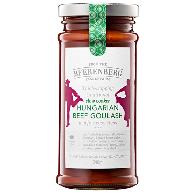 Beerenberg Slow Cooker Hungarian Beef Goulash 240ml