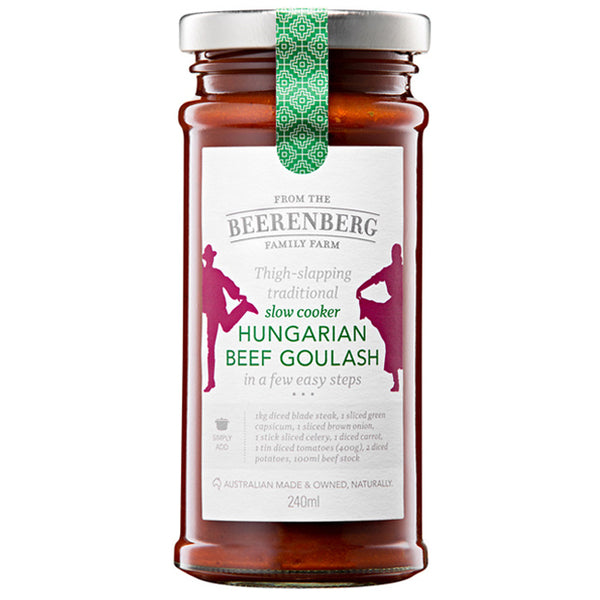 Beerenberg Slow Cooker Hungarian Beef Goulash 240ml