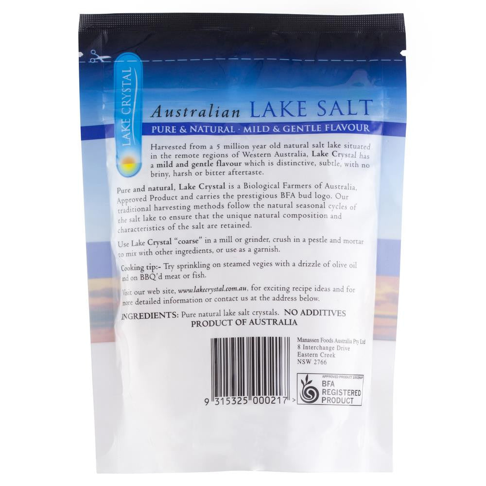Australian Lake Salt Salt Coarse | Harris Farm Online
