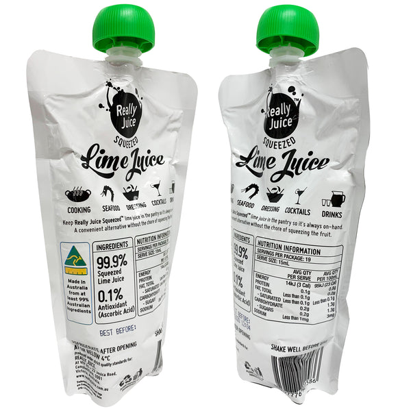 Really Juice Squeezed Lime Juice 285ml