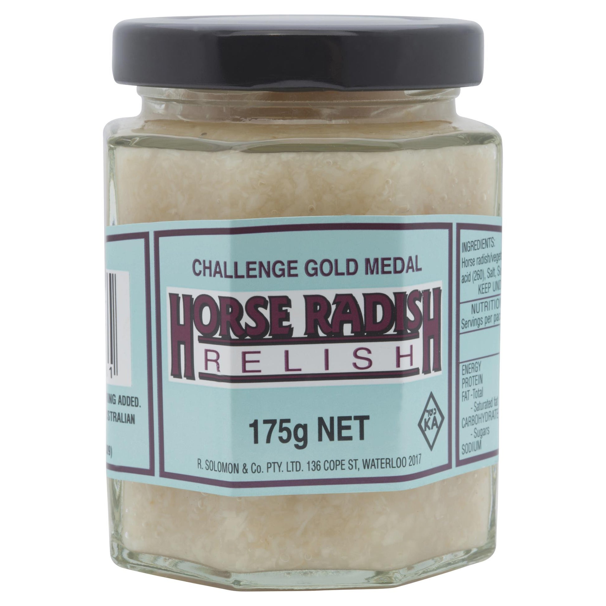 Challenge Horseradish Relish 175g , Grocery-Cooking - HFM, Harris Farm Markets
 - 1