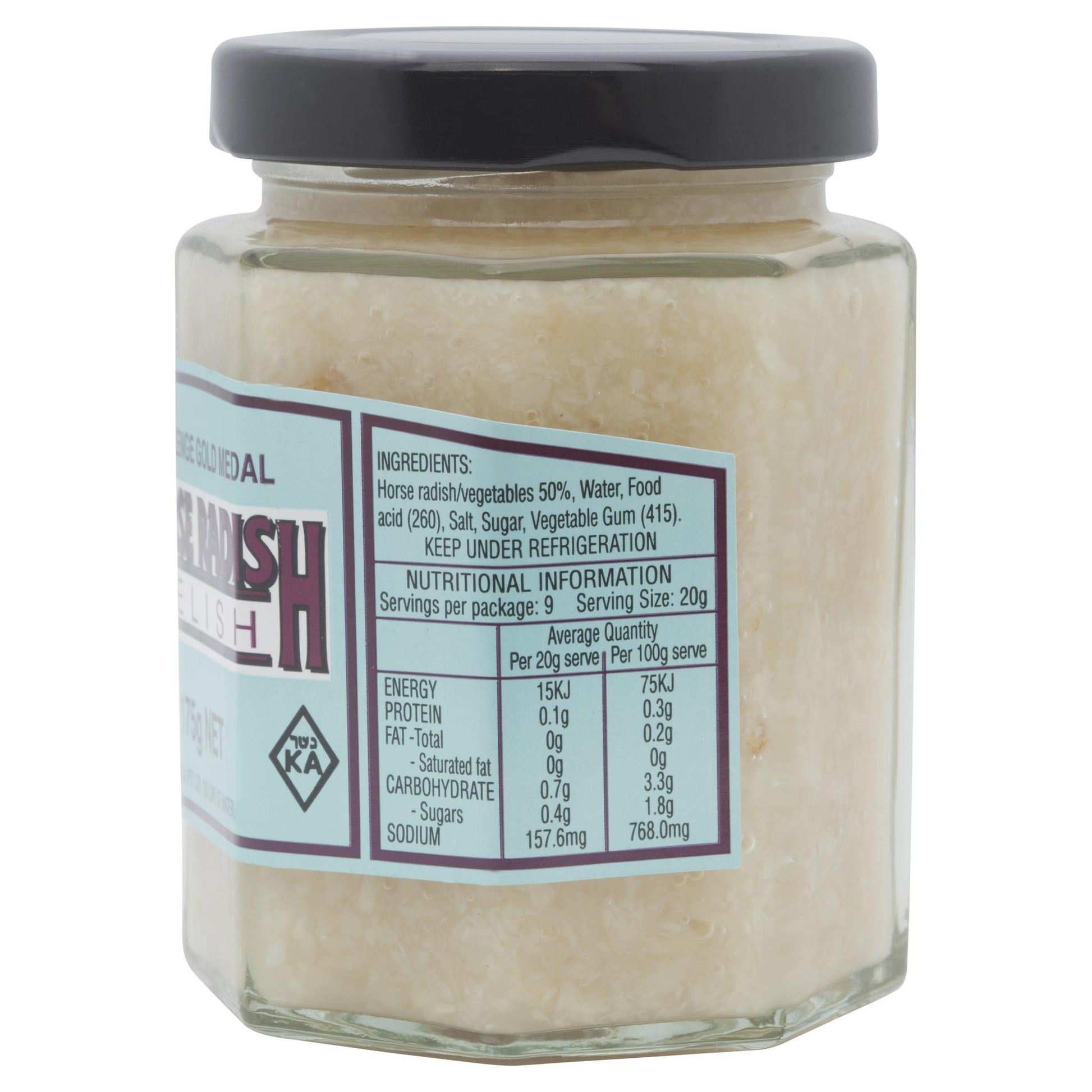 Challenge Horseradish Relish 175g , Grocery-Cooking - HFM, Harris Farm Markets
 - 2