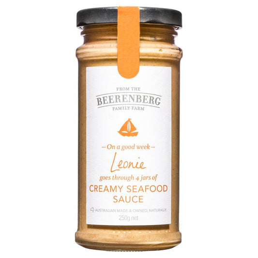 Beerenberg Creamy Seafood Sauce 250g , Grocery-Condiments - HFM, Harris Farm Markets
 - 1
