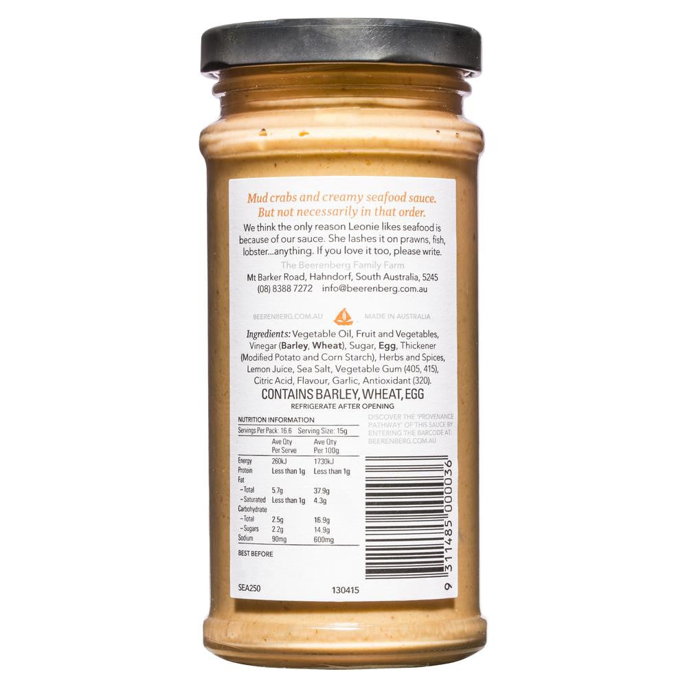 Beerenberg Creamy Seafood Sauce 250g , Grocery-Condiments - HFM, Harris Farm Markets
 - 2
