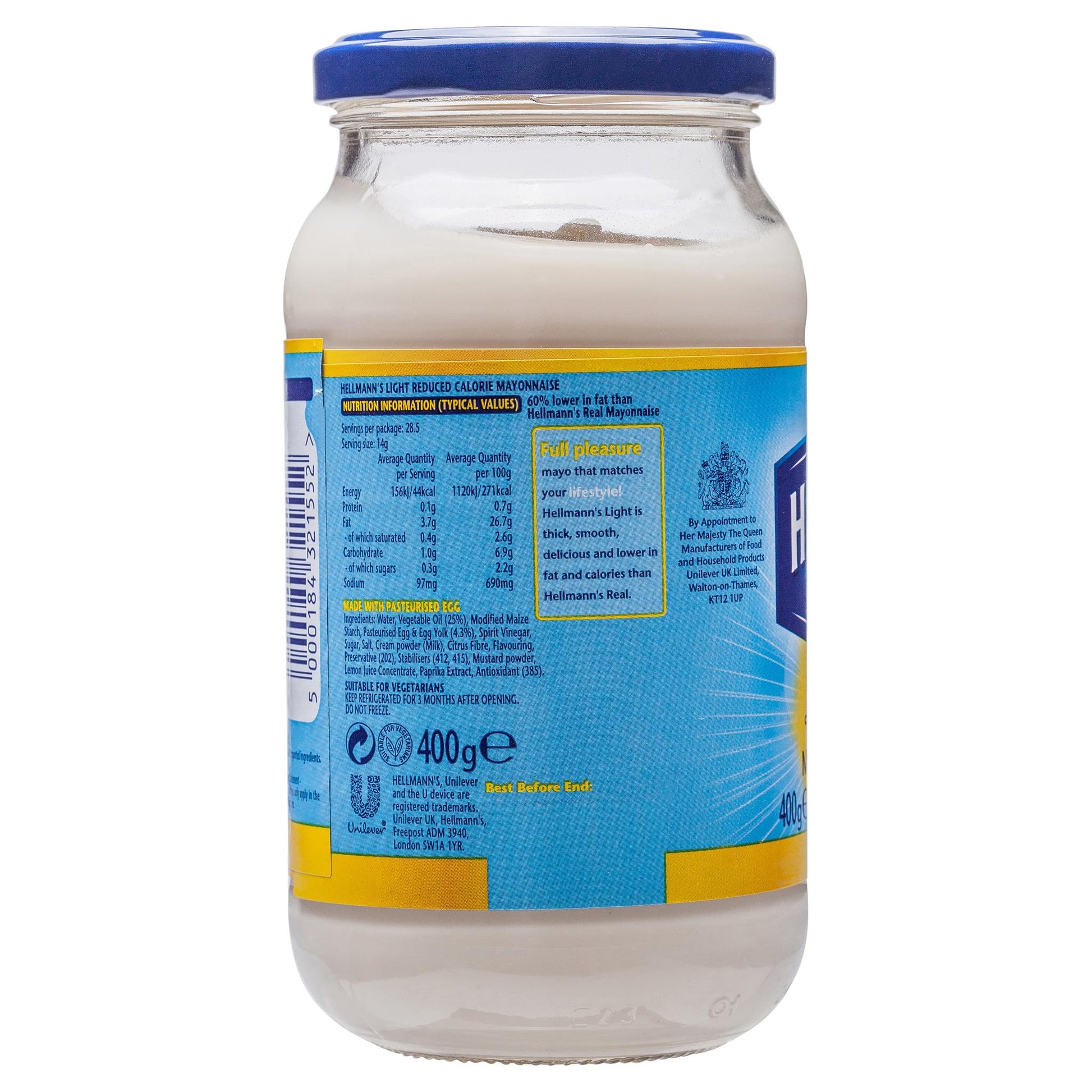 Hellman Mayonnaise Light 400g , Grocery-Cooking - HFM, Harris Farm Markets
 - 2