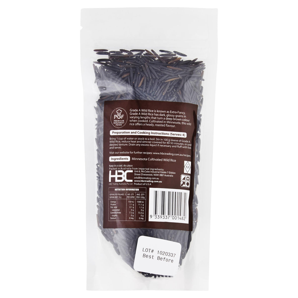 Chef. Select Rice Chef's Choice Wild Rice 150g - Harris Farm Markets