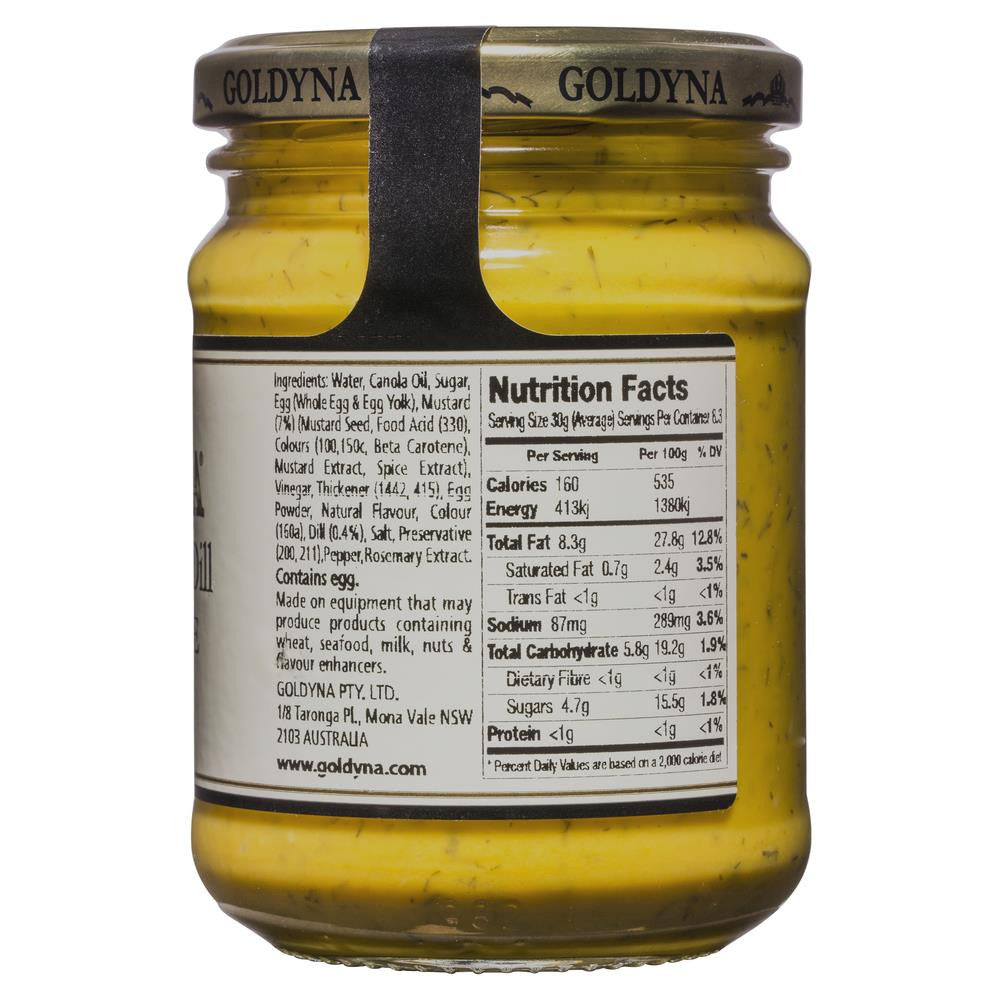 Goldyna Sweet Mustard 250g , Grocery-Cooking - HFM, Harris Farm Markets
 - 2