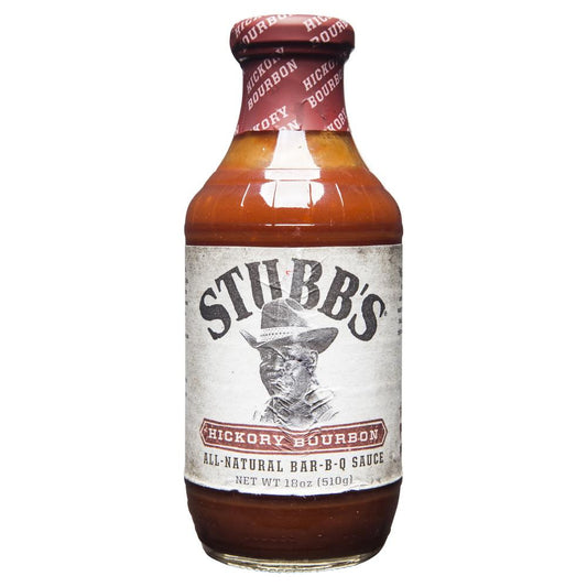Stubbs Hickory Bourbon Bar B Q Sauce 510g , Grocery-Cooking - HFM, Harris Farm Markets
 - 1
