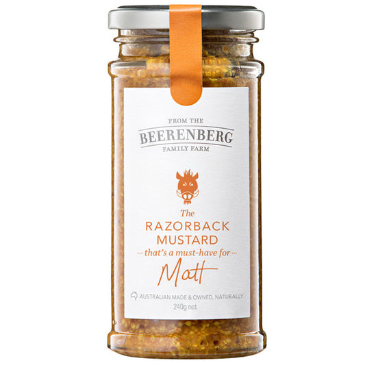 Beerenberg Razorback Mustard 240g