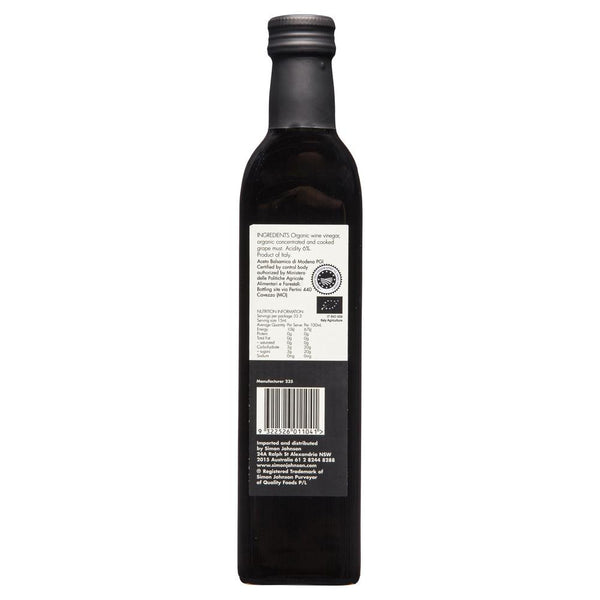 Simon Johnson Organic Vinegar 500ml , Grocery-Oils - HFM, Harris Farm Markets
 - 2