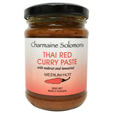 Charmaine Solomons Thai Red Medium Hot Curry Paste 250g