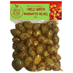 The Greek Olive - Marinated Olives - Chilli Green | Harris Farm Online