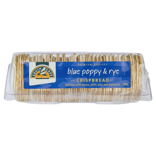 South Cape Crisp Poppy 100g , Grocery-Biscuits - HFM, Harris Farm Markets
 - 1