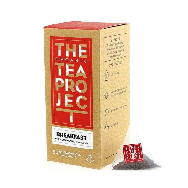 The Organic Tea Project Breakfast Organic Teabags x20 50g